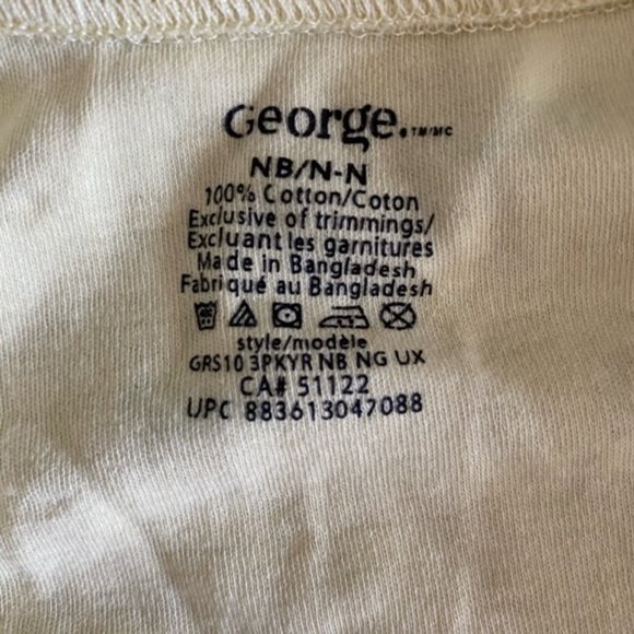 Baby NB mYellow Sleeper with Full Zipper - Picture 4 of 4